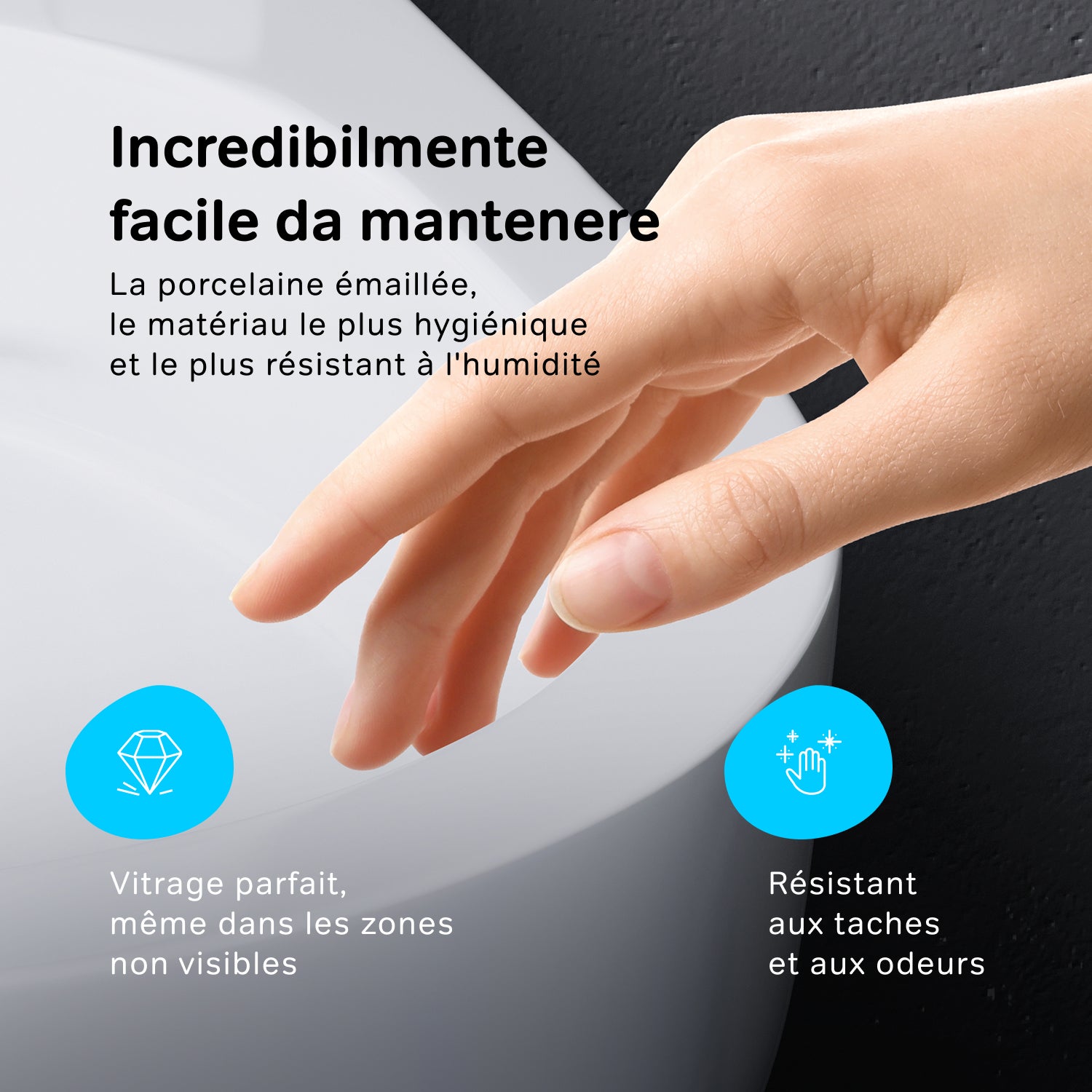 Cuvette WC Suspendu Blanc Toilette Suspendu FlashClean sans rebord avec couvercle de siège Softclosing, CXB1701SC Blanc AM.PM - 6