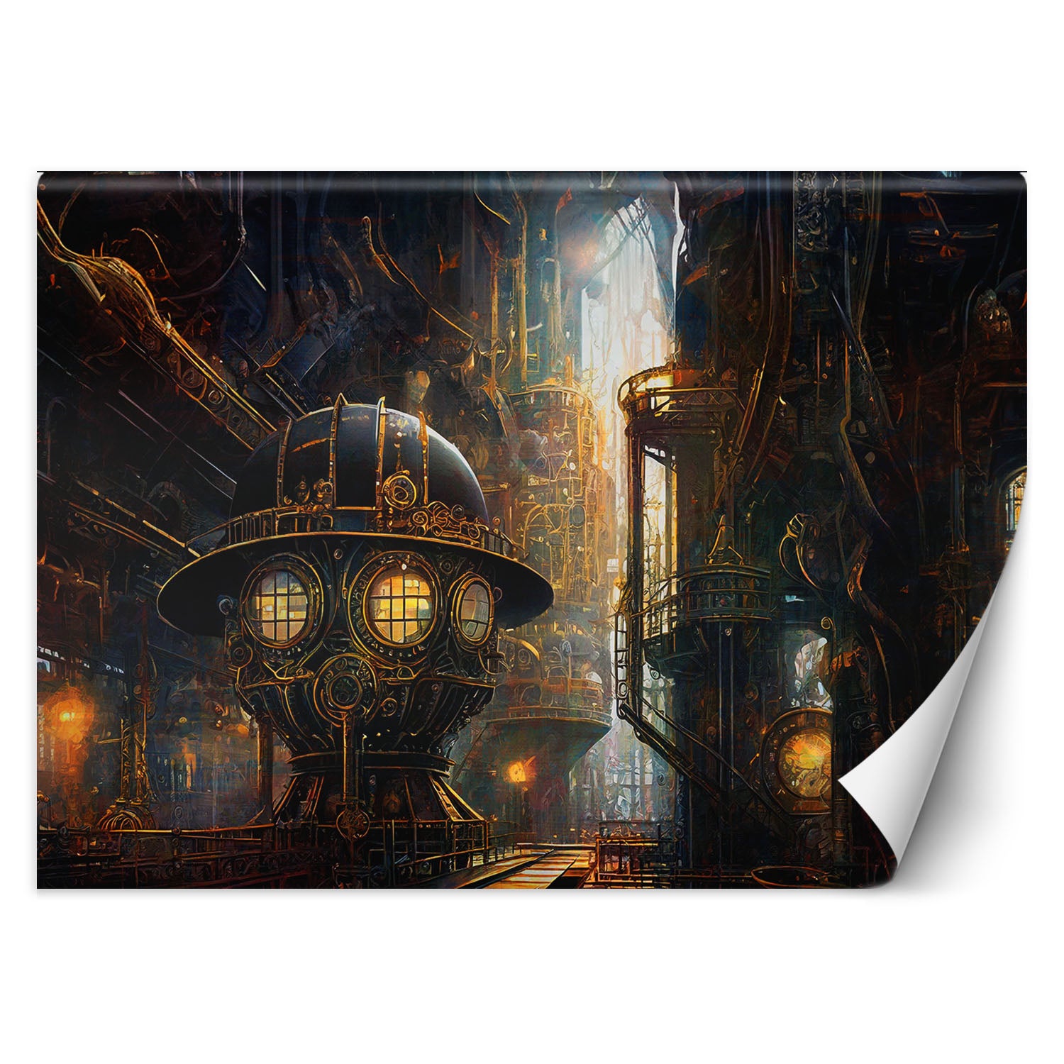 Fototapeta, Steampunkowa Abstrakcja 100x70