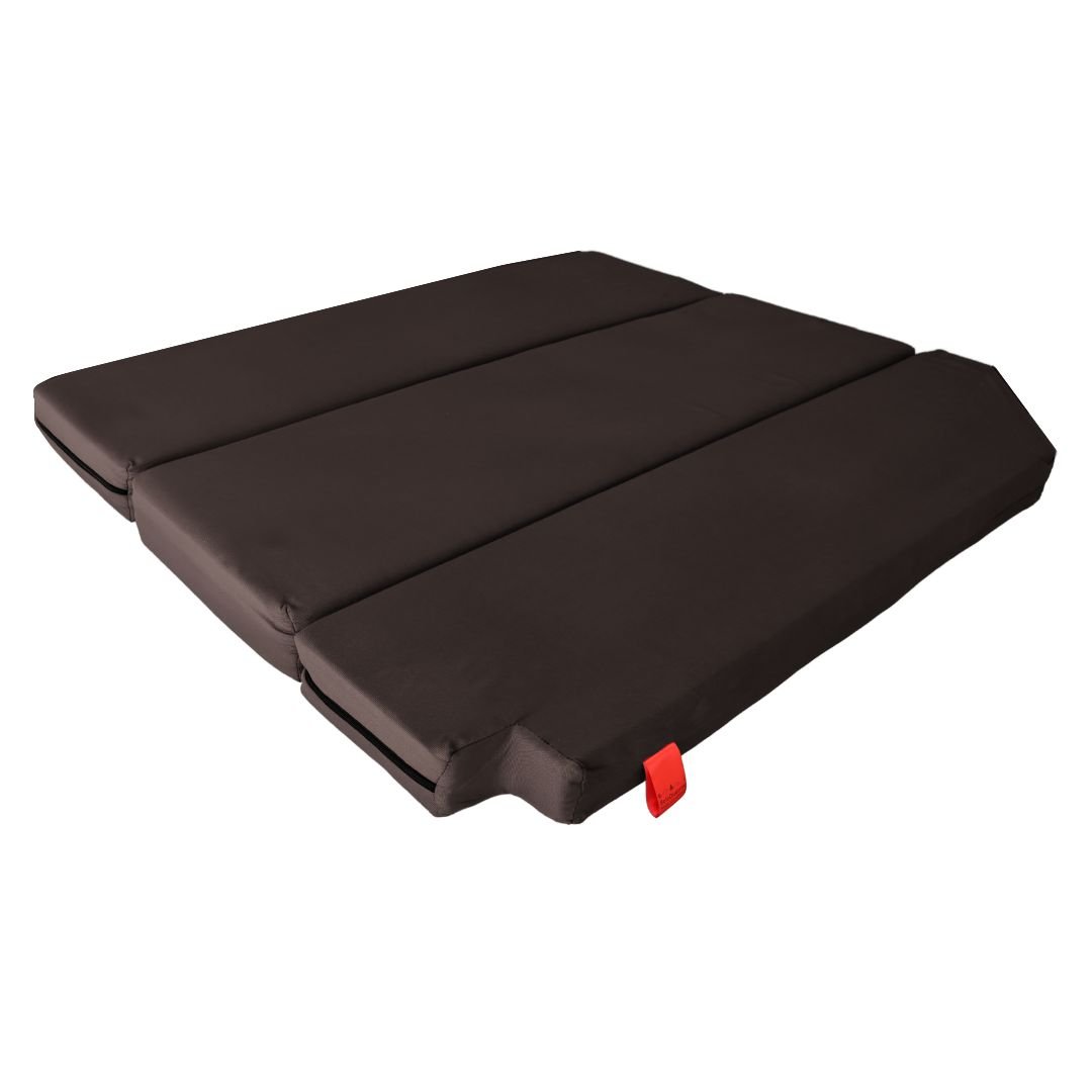 Cama camper mercedes marco polo horizon - 8cm de grosor con hr 25kg/m3 y 6cm de viscoelásticaa - negro