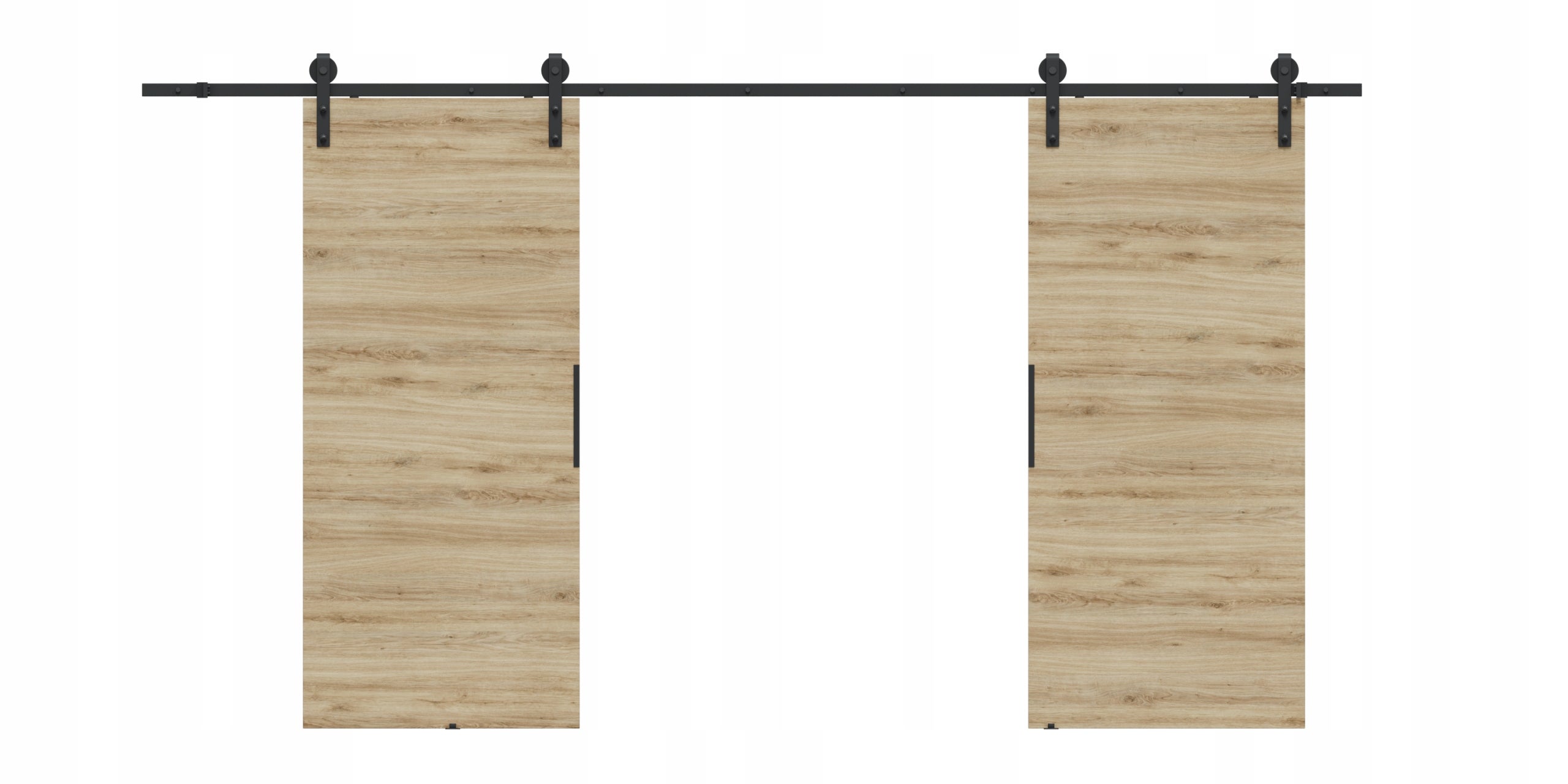 Drzwi przesuwne 110 naścienne ALFA LOFT 01 Dąb Tajga 55 + system przesuwny