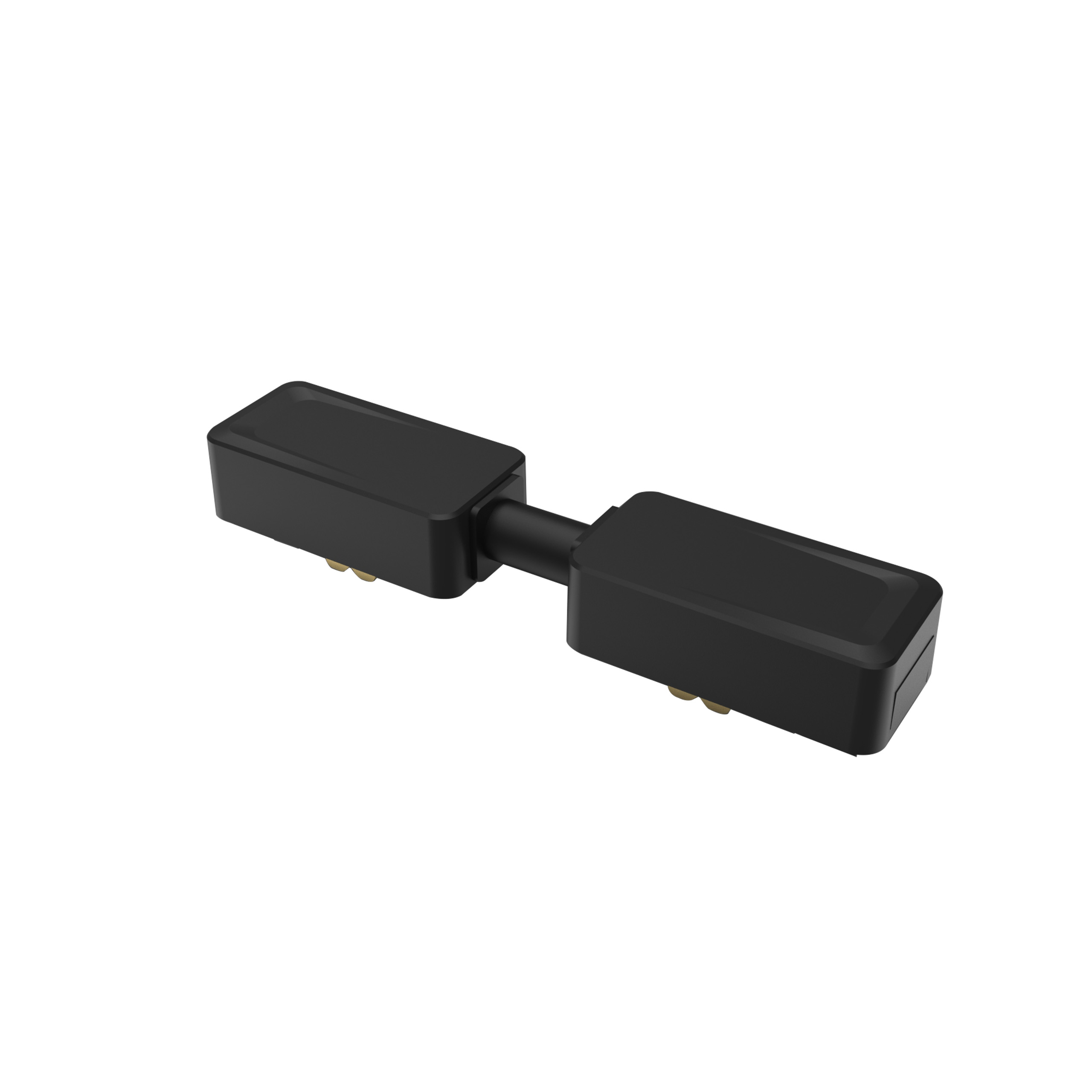 Łącznik wpinany Luxo 48V kabel prosty IP20 czarny mat tracklight MasterLED