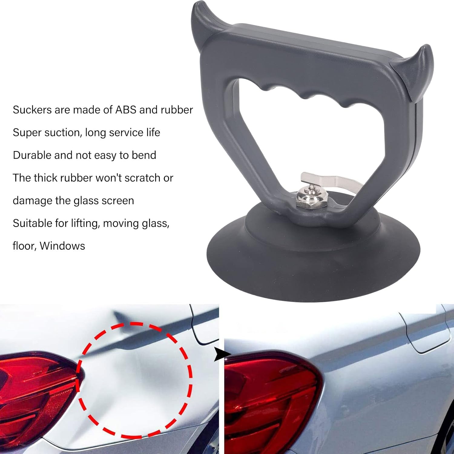 Kit Extracteur De Bosses Voiture – 2 Ventouses Puissantes, Réparation Sans Peinture