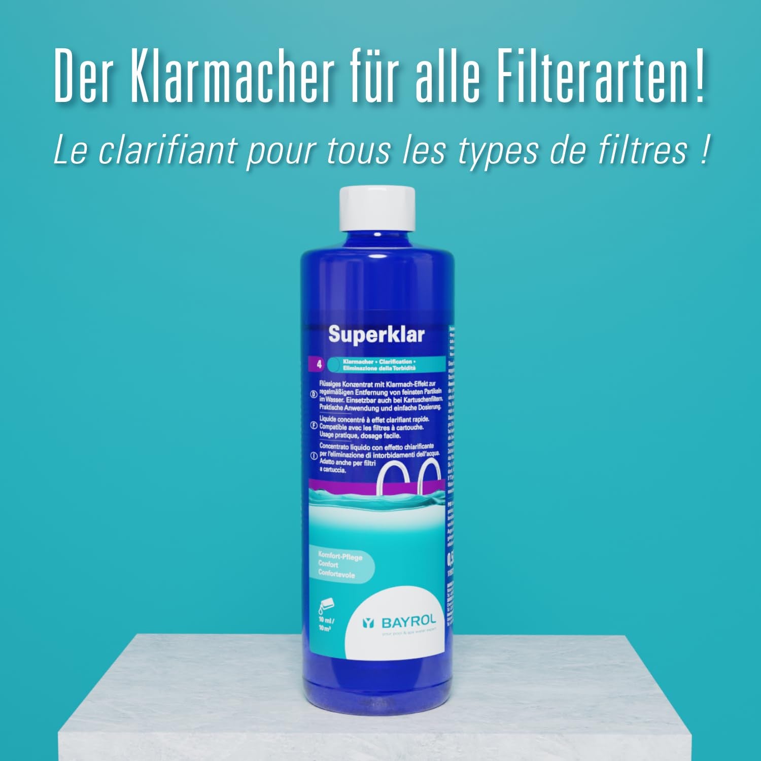 Clarifiant Piscine BAYROL Superklar 0,5L - 4