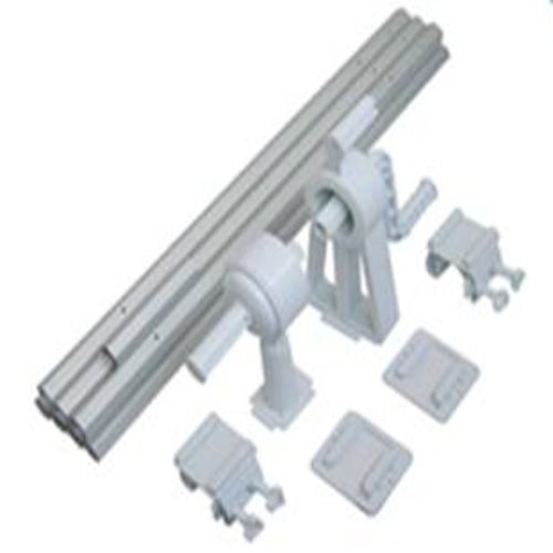 Enrouleur Amovible de Bâche pour Piscine Hors Sol Jusqu'à 6m de Longueur - Robuste, Pratique et Adaptable sur Margelles Plates - 2