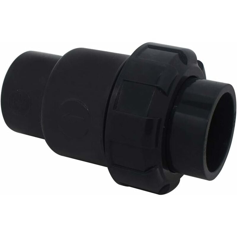 Clapet anti-retour à bille 25 32 40 50mm clapet anti-retour d'eau en PVC clapet anti-retour vanne de piscine (diamètre intérieur 32mm) - 4