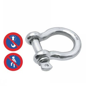 2 Pcs Manille en Acier Haute Resistance, Manille en Acier Galvanisé à Haute Résistance, de Remorquage Avec Boulons à œil Boucle de Manille Réglable, p | Leroy Merlin