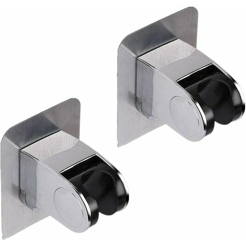 Support De Pommeau De Douche Sans Perçage - Ventouse Forte, Réglable 360°, Supporte 20 Kg | Pour Carrelage, Verre
