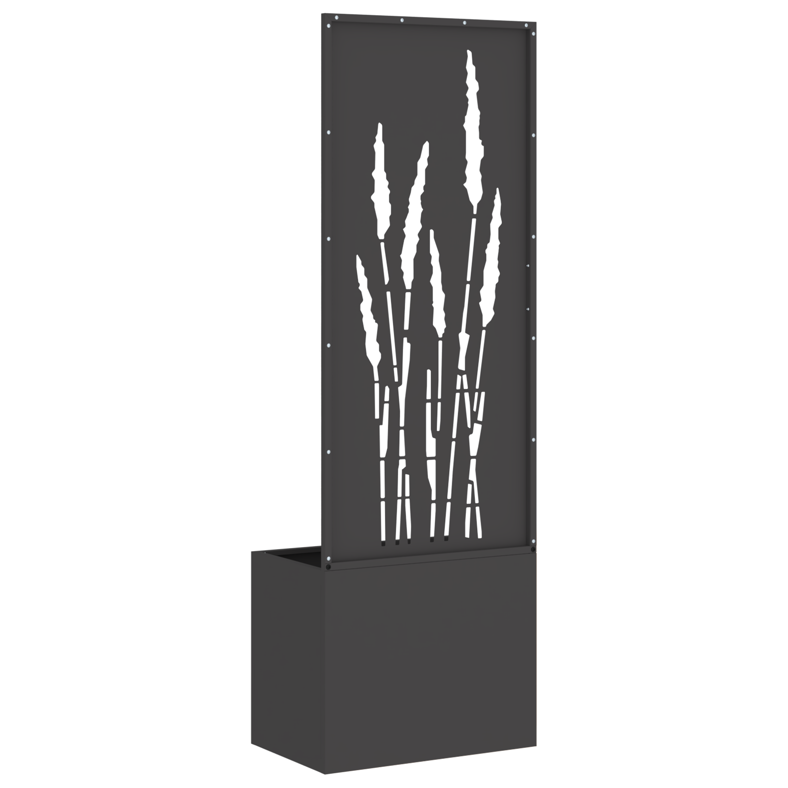 Écran de confidentialité de jardin Fretwork Noir 50 x 140 cm vidaXL - 7