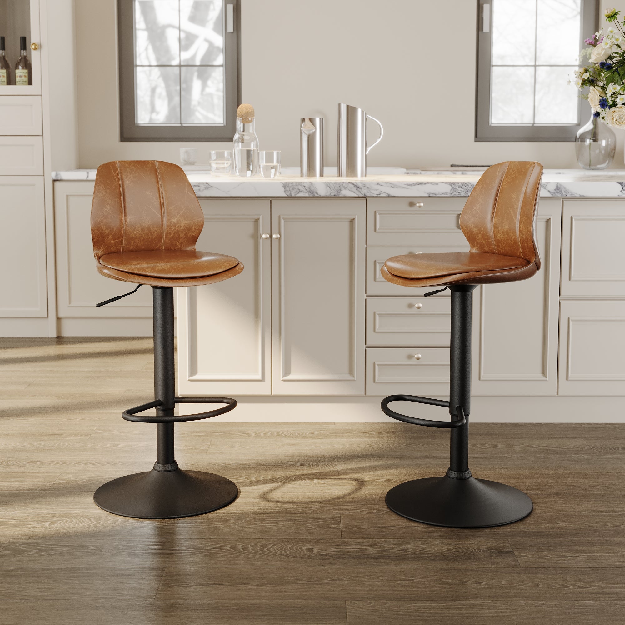 Sgabello Girevole Sgabello Regolabile Legno Sgabelli Alti Sgabello