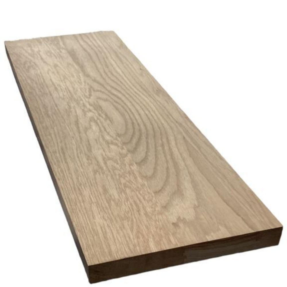Confezione da 3 gradini per scala in legno di rovere 3x 32x 100 cm - 6