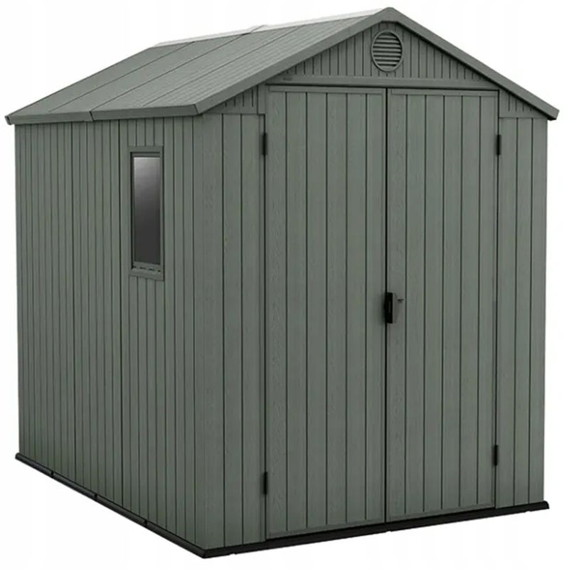 Domek Ogrodowy Narzędziowy DARWIN 6x8 Keter Schowek na Narzędzia zielony 1 szt