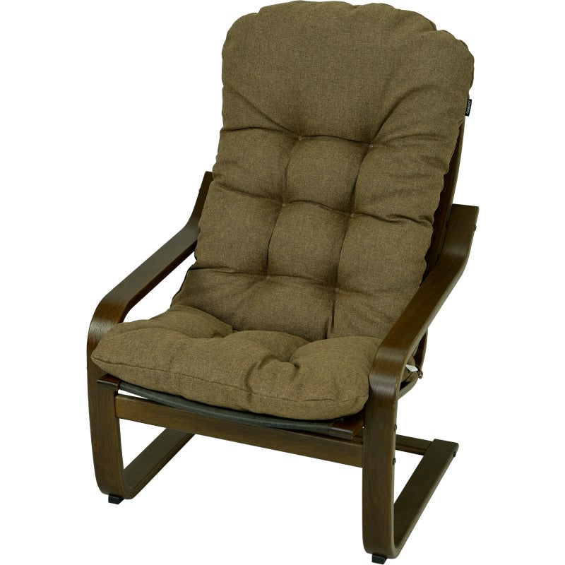 Poduszka na fotel drewniany Poang AMPO brązowy melanż 1 szt.