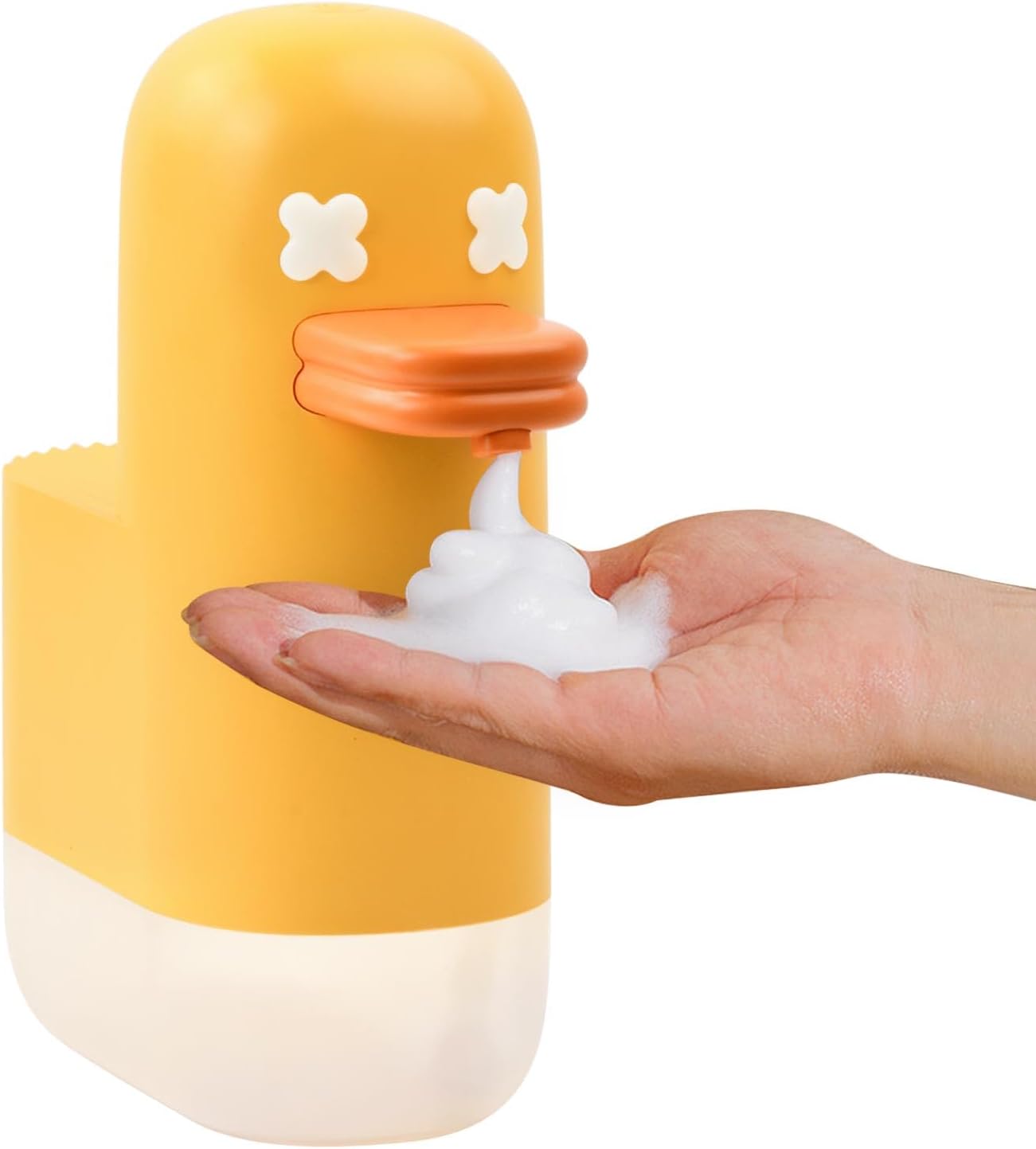 Automatyczny dozownik mydła z czujnikiem podczerwieni, 350 ml Bezdotykowy dozownik mydła, ładowany przez USB, wodoodporność IPX4