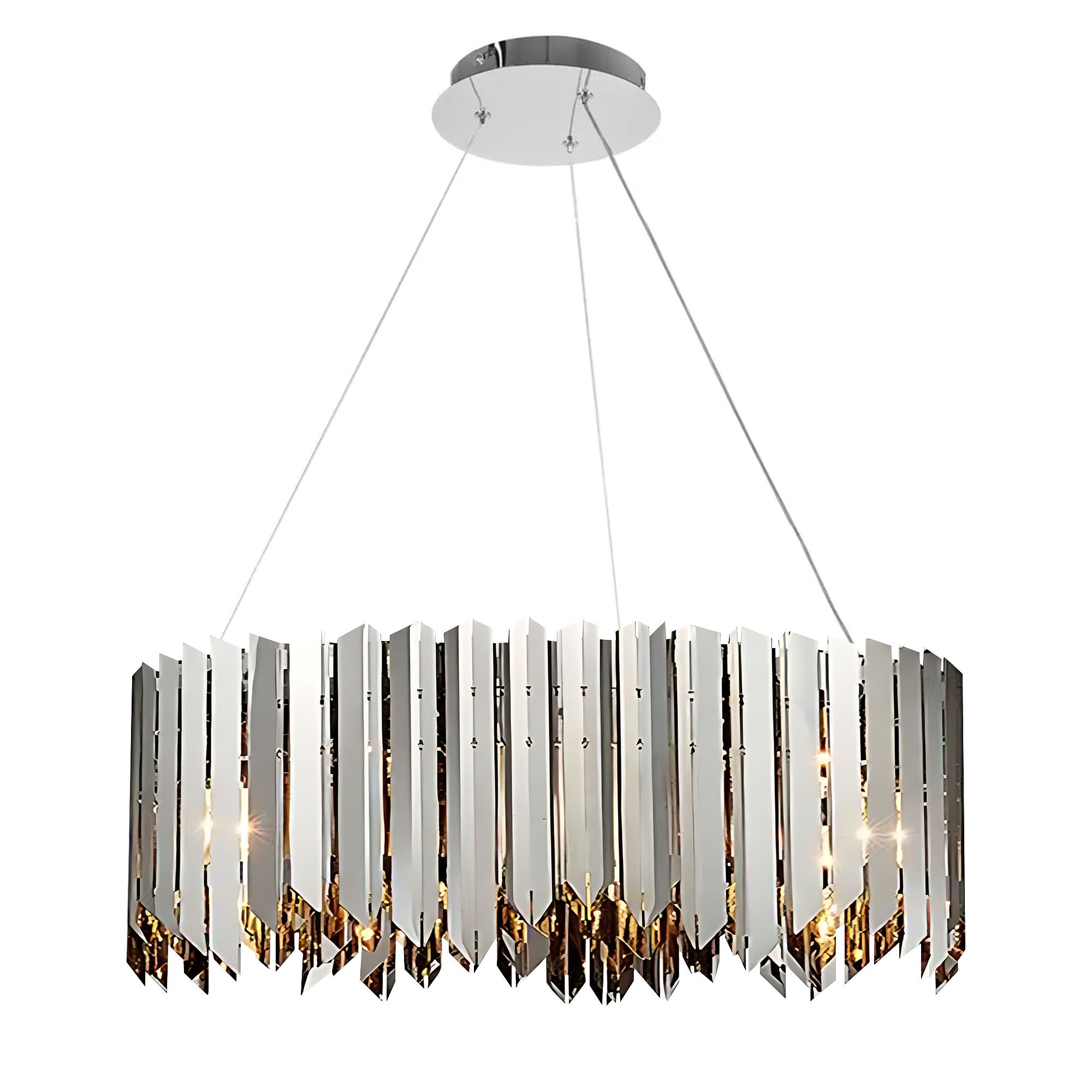 Lampa Sufitowa Wisząca Toolight App1763-8Cp Chrom