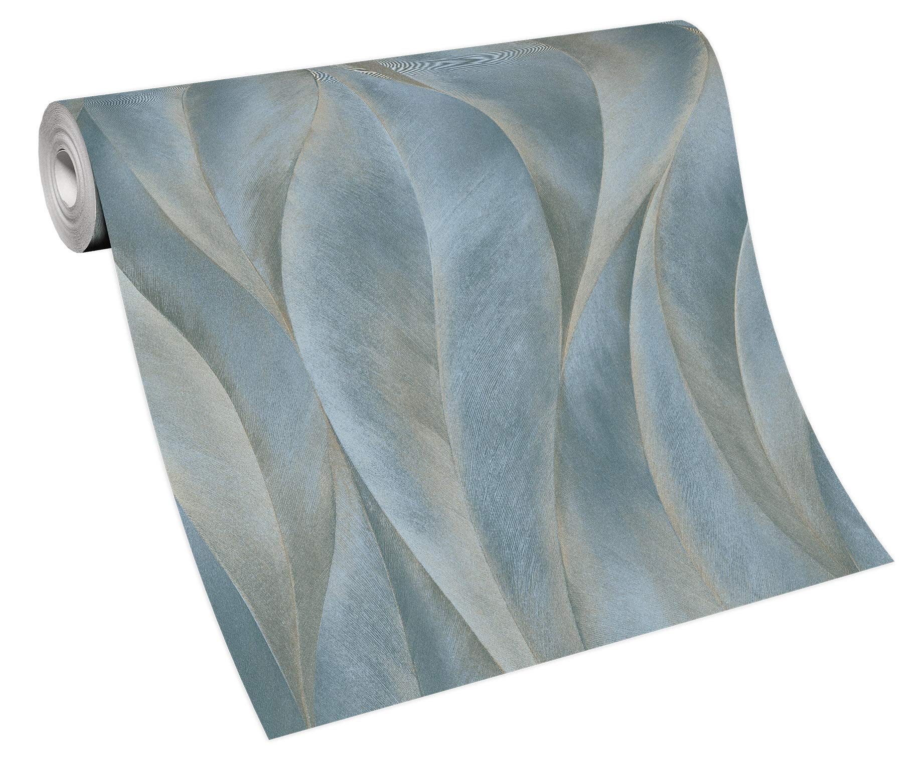 Papier peint intissé 10148-44 Papier peint Fleurs Floral 0,53 x 10,05 m Erismann GMK - Fashion For Walls bleu - 8