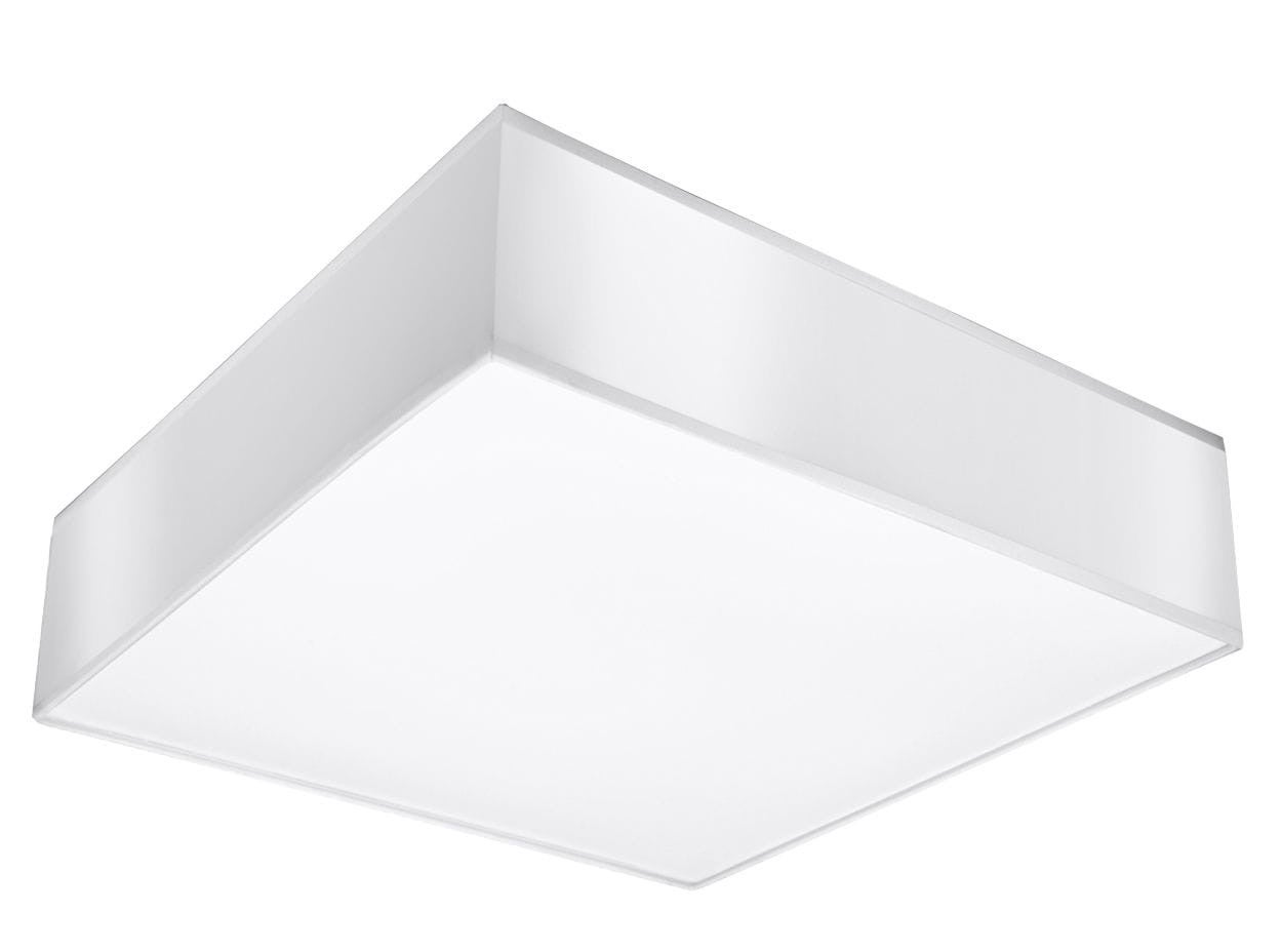 Plafon Horus kwadratowy biały 2xE27x20W wym: 12 x 35 cm IP20 tworzywo sztuczne Sollux Lighting