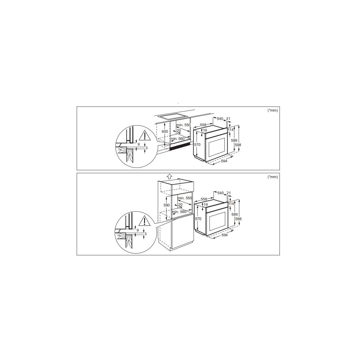 Four encastrable ESSENTIELB EFMP 581b2 - 8