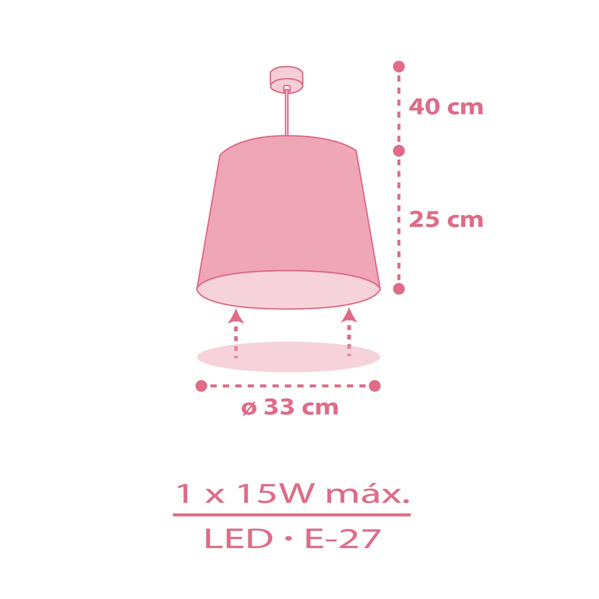 Lampa sufitowa Flamingo - Flaming dla dzieci - 7