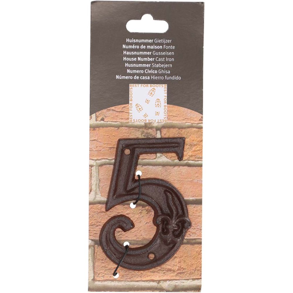 Numéro de maison en fonte - 3