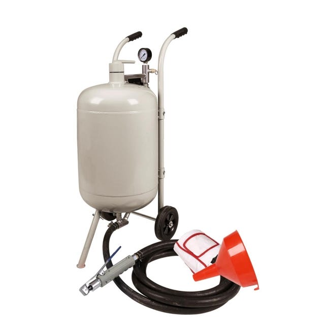 Bpac Machine BPAC Sableuse Mobile 75L aérogommeuse | Leroy Merlin