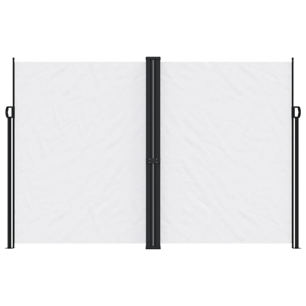 Paravent extérieur | Auvent latéral rétractable blanc 220x600 cm CFW52587 - 3
