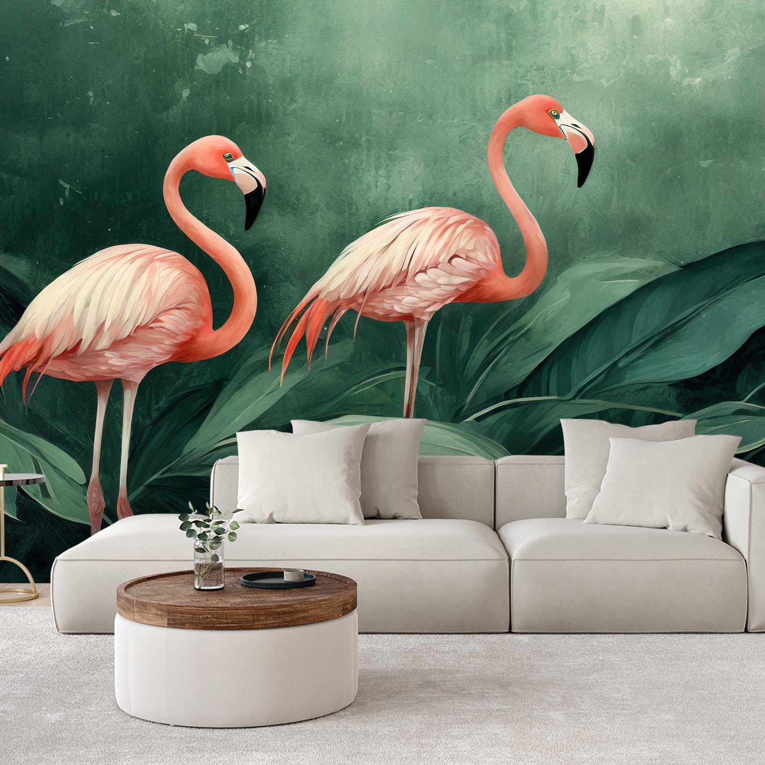 Fototapeta, Botanika Flamingi Natura 450x315