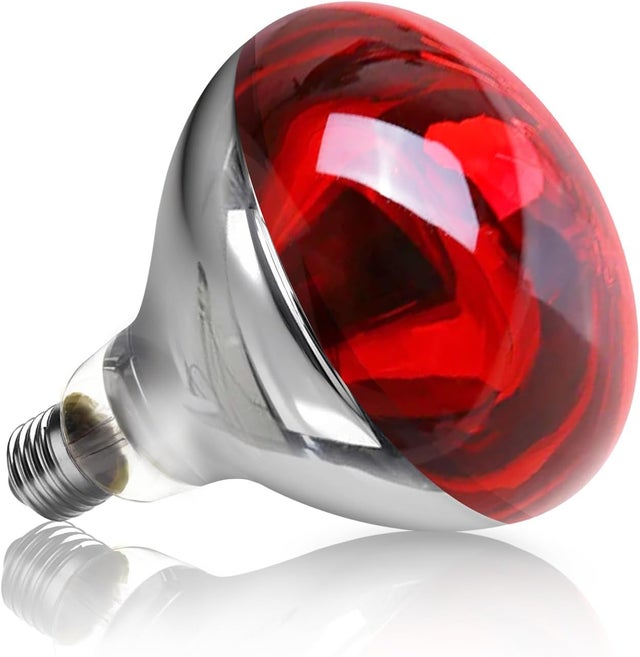 Ampoules Infrarouges Chauffante E27 250W, R125 Lampe Infrarouge, Lampe Chauffante Rouge Lampe, AC 220-240V, Lampe Flexible Infrarouge Thermothéra