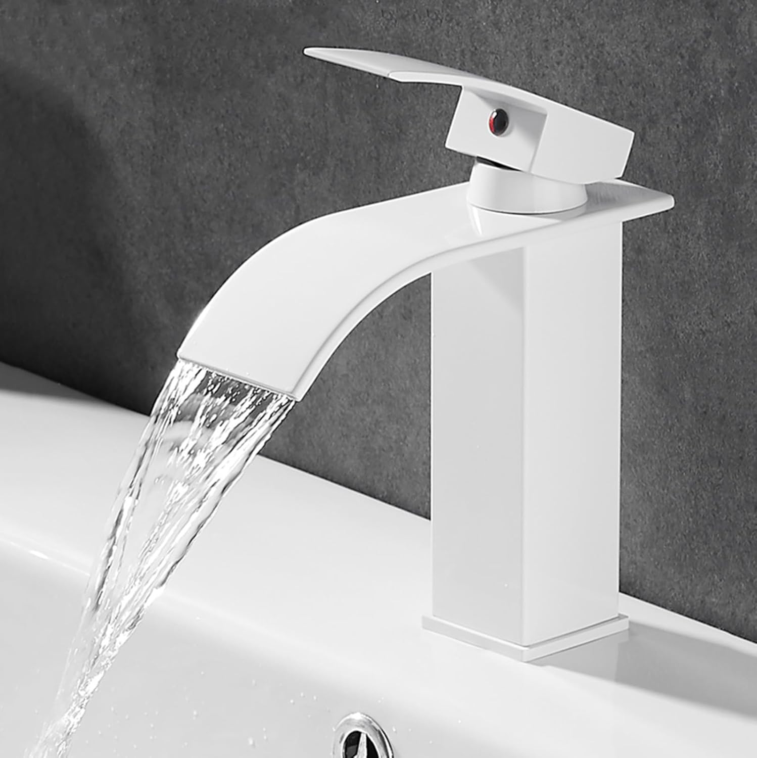Robinet De Lavabo Cascade Doré Mitigeur Cascade Robinet Salle De Bains Monotr