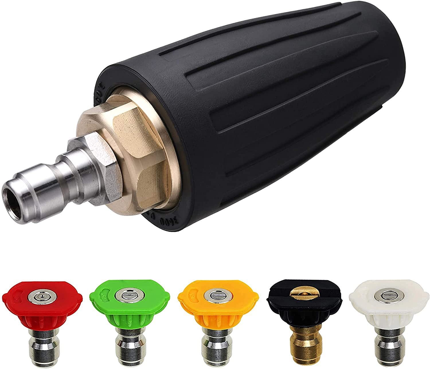 Buse Turbo Rotative pour Nettoyeur à Pression, avec 5 buses de ...