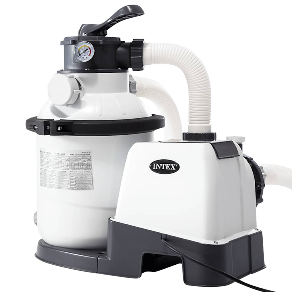 Ensemble de piscine hors sol Graphite Gray Panel 478x124 cm INTEX - 4