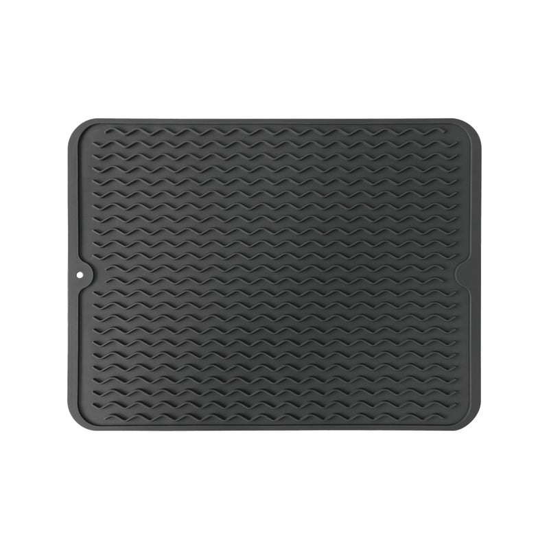 Mata izolacyjna na blat kuchenny, podkładka silikonowa, 40*50cm, czarna