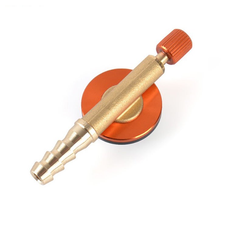 Adapter do napełniania butli gazowej, mosiężny, kempingowy