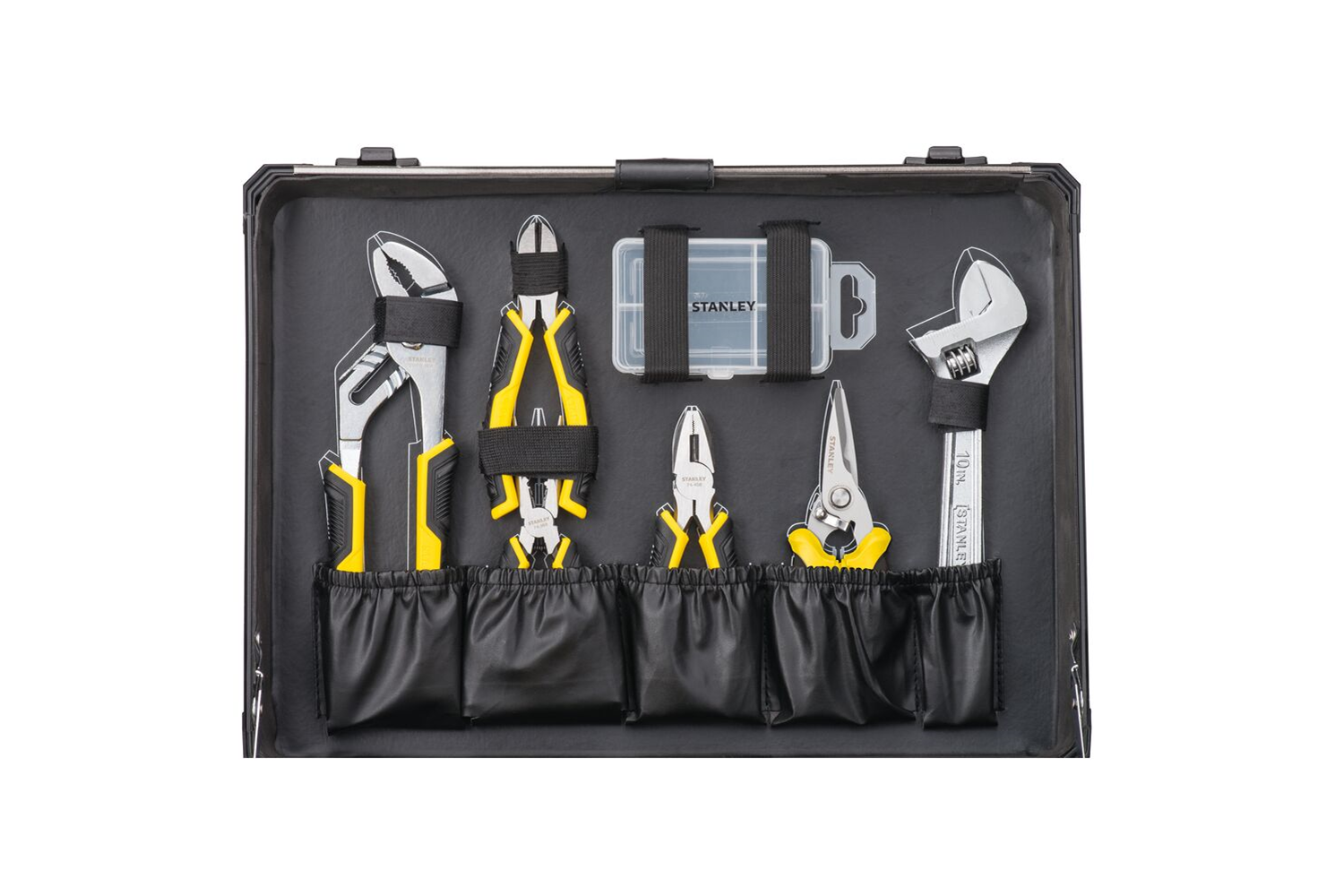 Boîte à outils multi usage comprenant pince, tournevis et clés (142 pcs) - STANLEY STMT98109-1 - 8