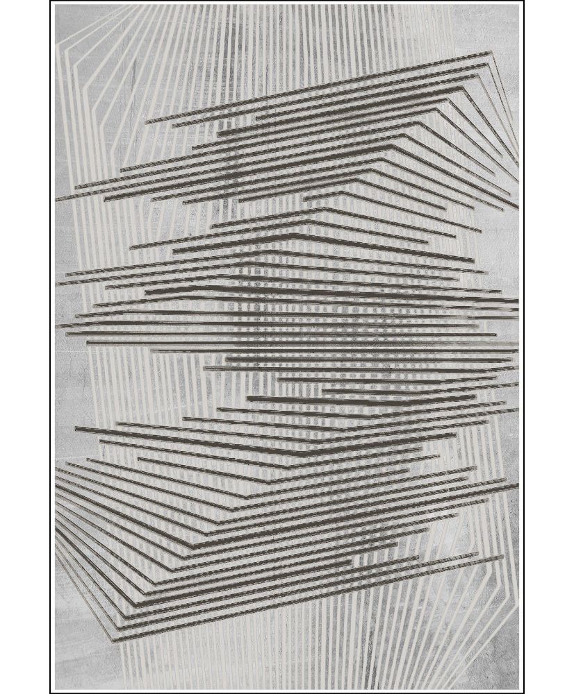 Tapetes NOUR Cinzento - 160x230 - 9