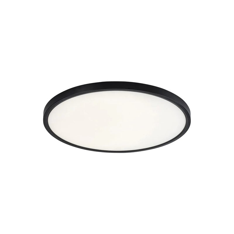 Plafon okrągły PAULOS LED 48W Neutralna biel 3000lm czarno-biały wym:2,5x50x50cm IP20 Rabalux