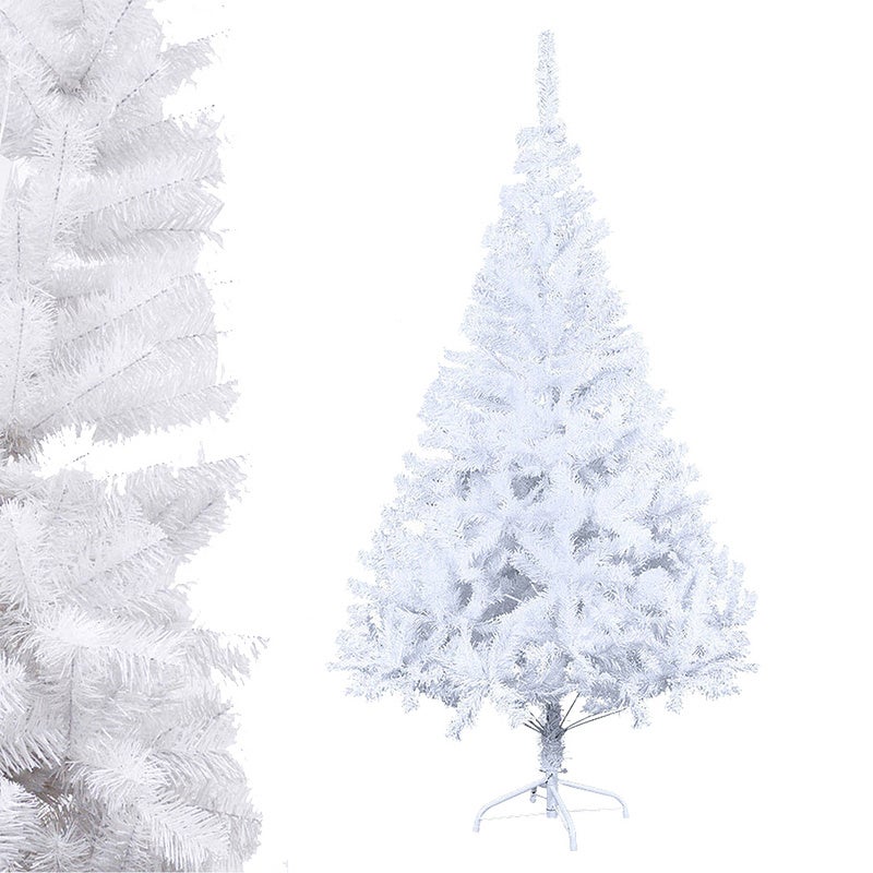 195cmAlbero Di Natale Innevato Automatico, Con 420 Luci A 8 Modalita 909 Rami In Pvc 69 Pigne E 207 Bacche Folto E Realistico Pvc Ignifugo 96392817