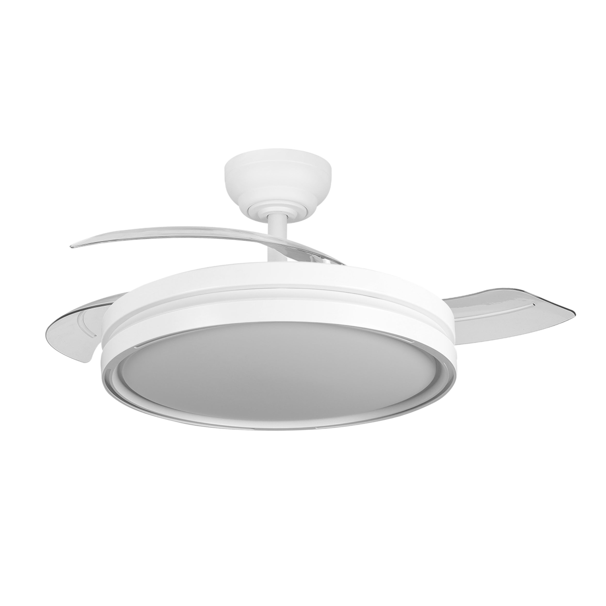Yatek Ventilador De Techo Con Luz Led Mia Blanco , Leroy Merlin