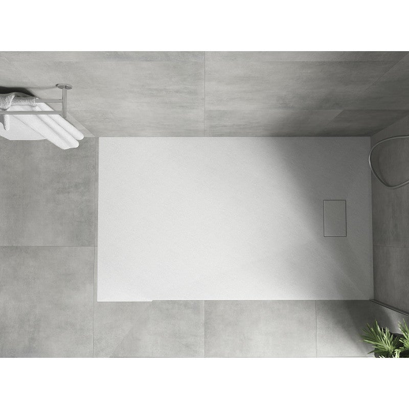 Mexen Hugo receveur de douche rectangulaire SMC 160 x 90 cm, Blanc - 42109016 - 4