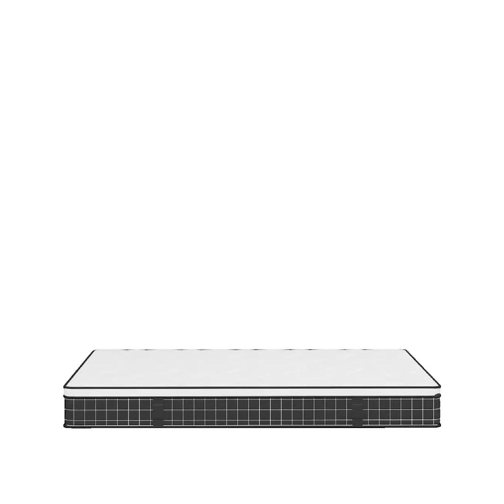 Materac sprężynowy Bonnell vidaXL 140x190 cm, mocne podparcie i zdejmowany pokrowiec
