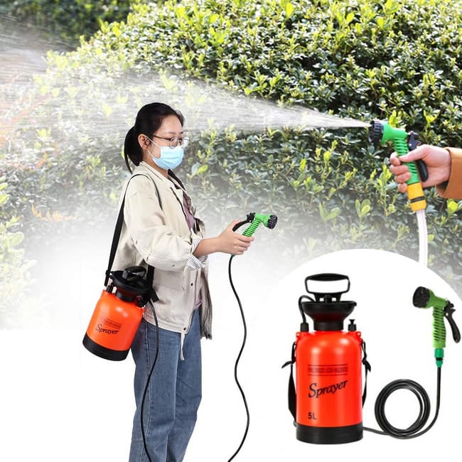 Pulvérisateur à pression L, douche de camping portative, modes