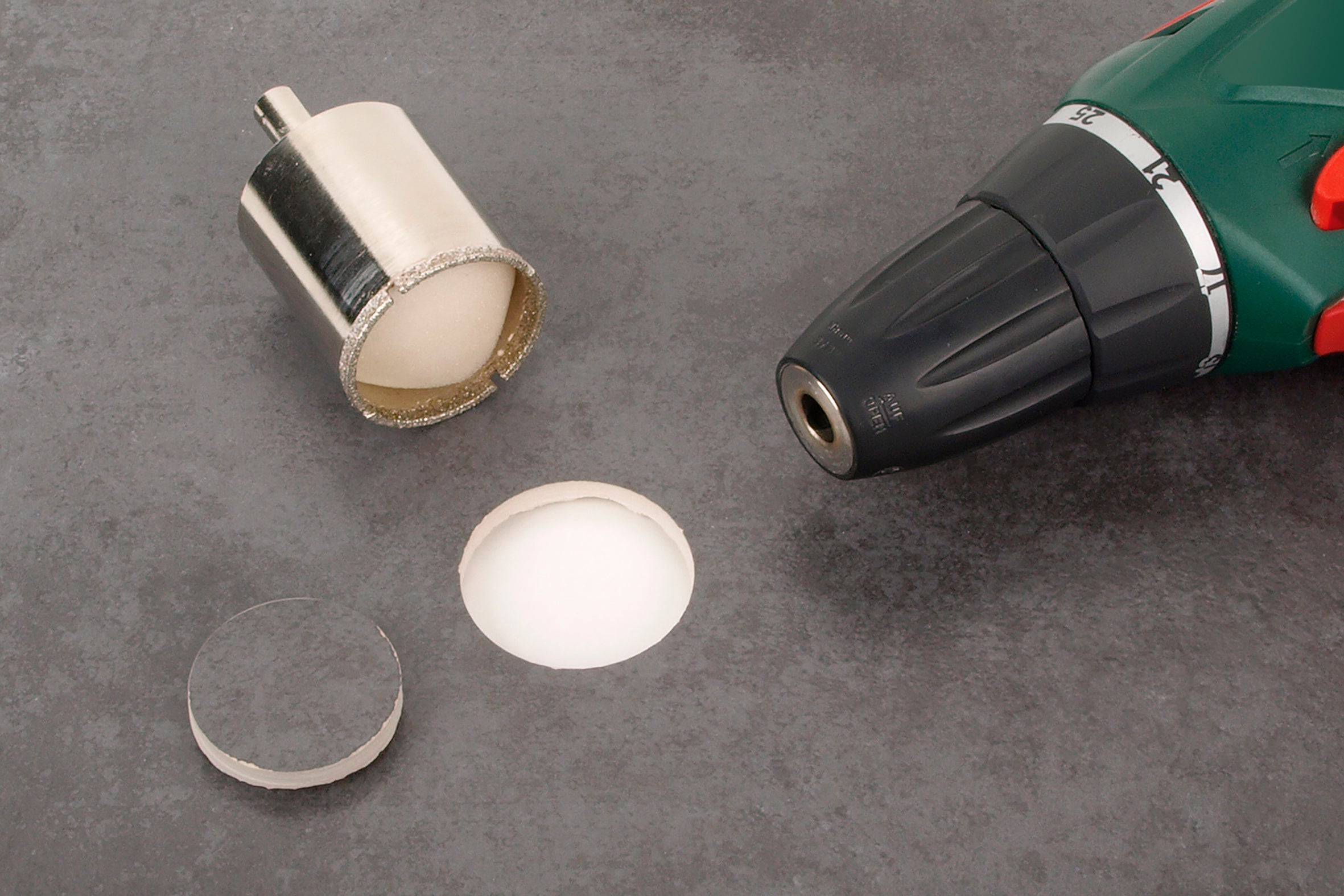 Corona de perforación de diamante 