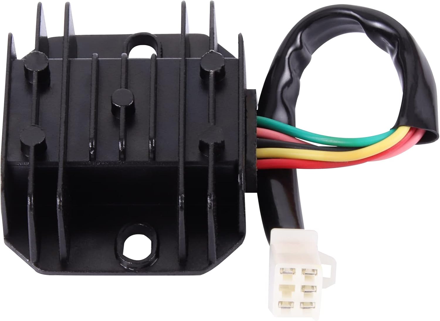 12 V 5-żyłowy regulator prostownika do GY6 125-250 cm3, Taotao Lifan, quadów, motocykli terenowych, gokartów, zamienników