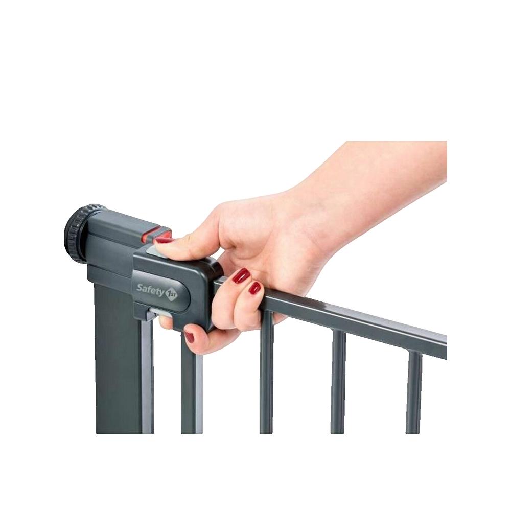 Barrière de sécurité enfant en métal 73-80 cm - Anthracite - Safety 1st - 3
