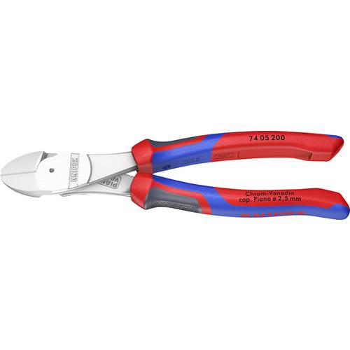 Pince Coupante Diagonale à Forte Démultiplication Avec Facette Knipex 74 01 250 250 Mm