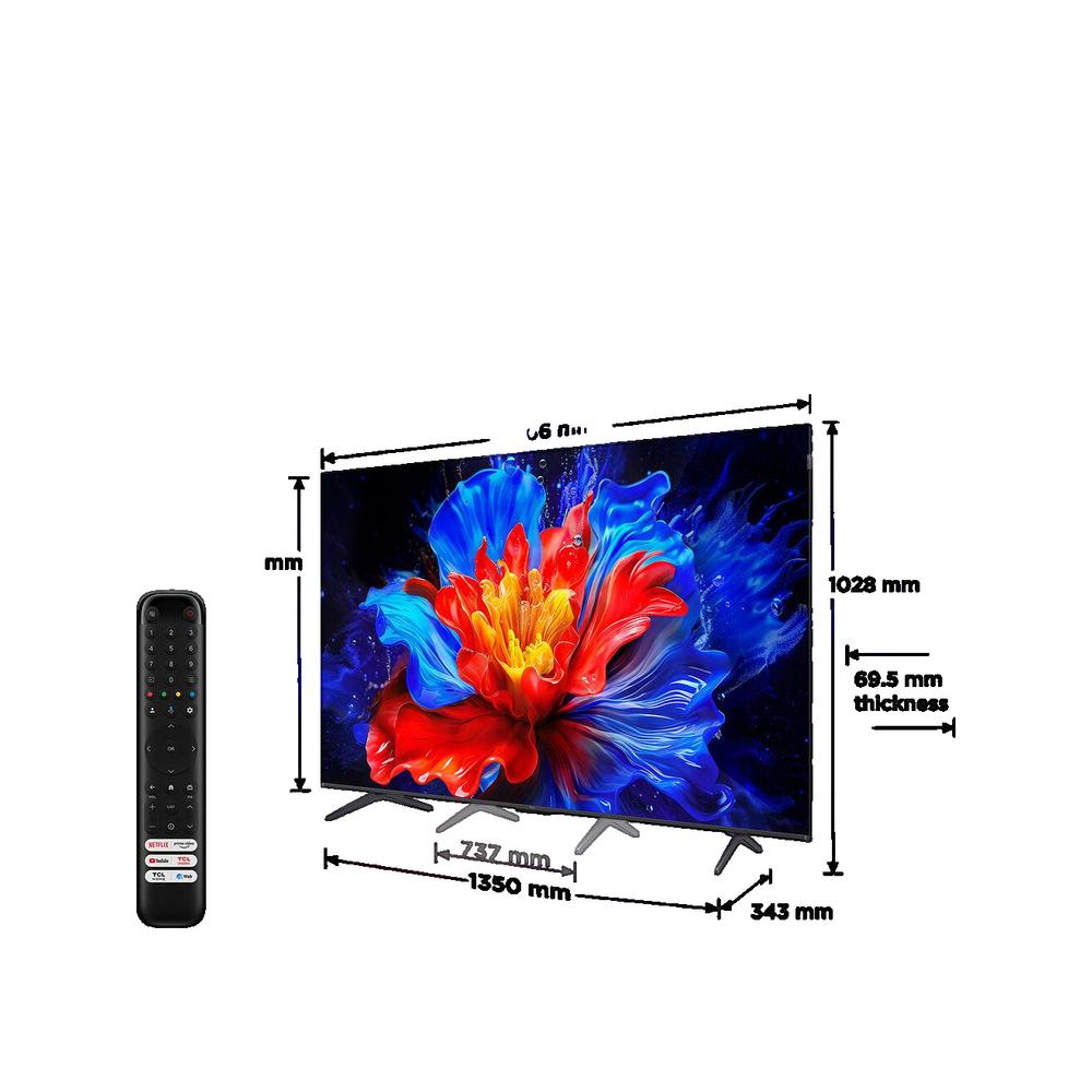 TV TCL 75P8K Google TV 75