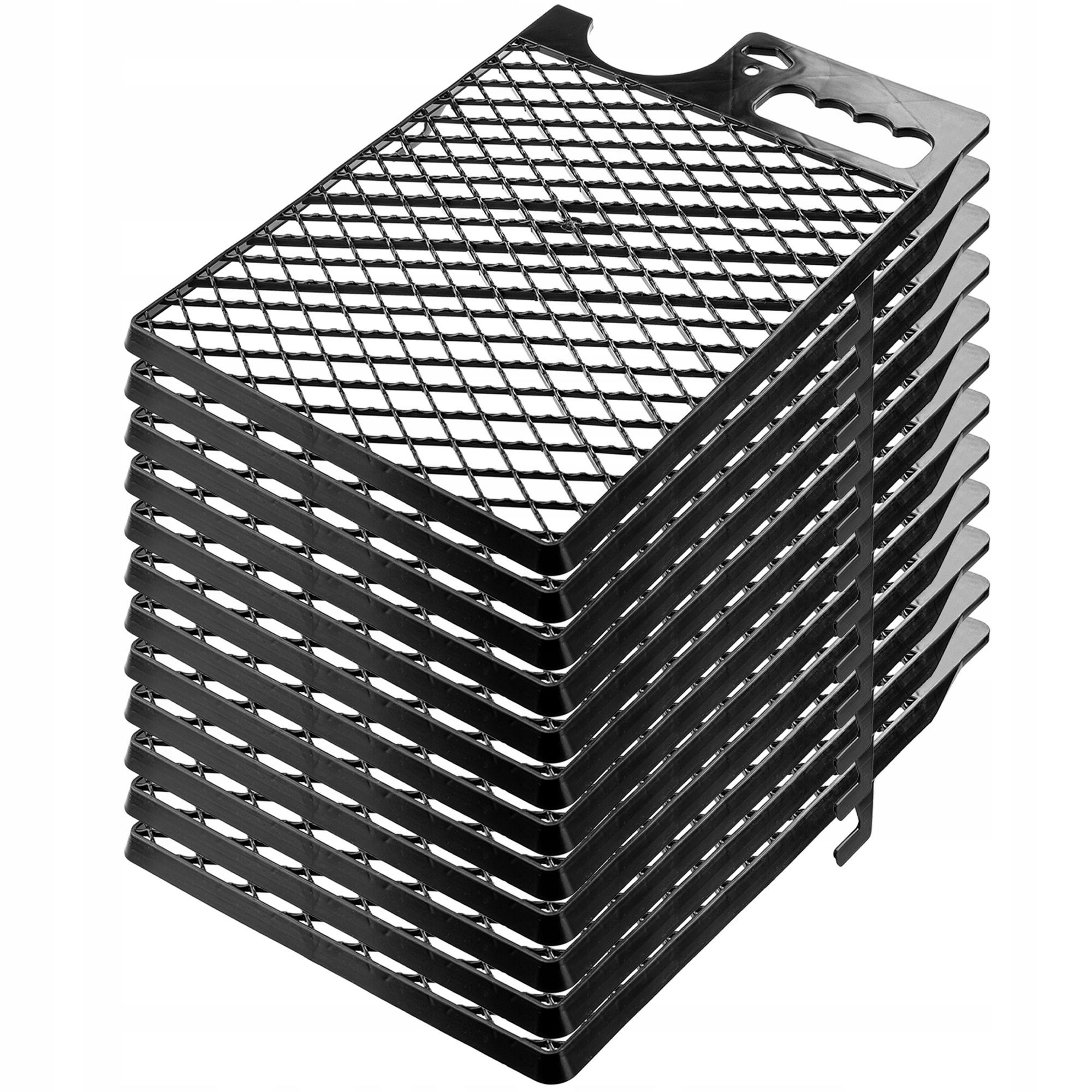 KRATKA MALARSKA DUŻA 280x390 mm DO WAŁKA 25 cm 12 szt Z UCHWYTEM NA WIADRO
