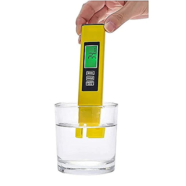 Precyzyjny cyfrowy miernik TDS 3 w 1, tester jakości wody, idealny do wody pitnej, 0-9990 ppm, termometr EC, tester jakości wody