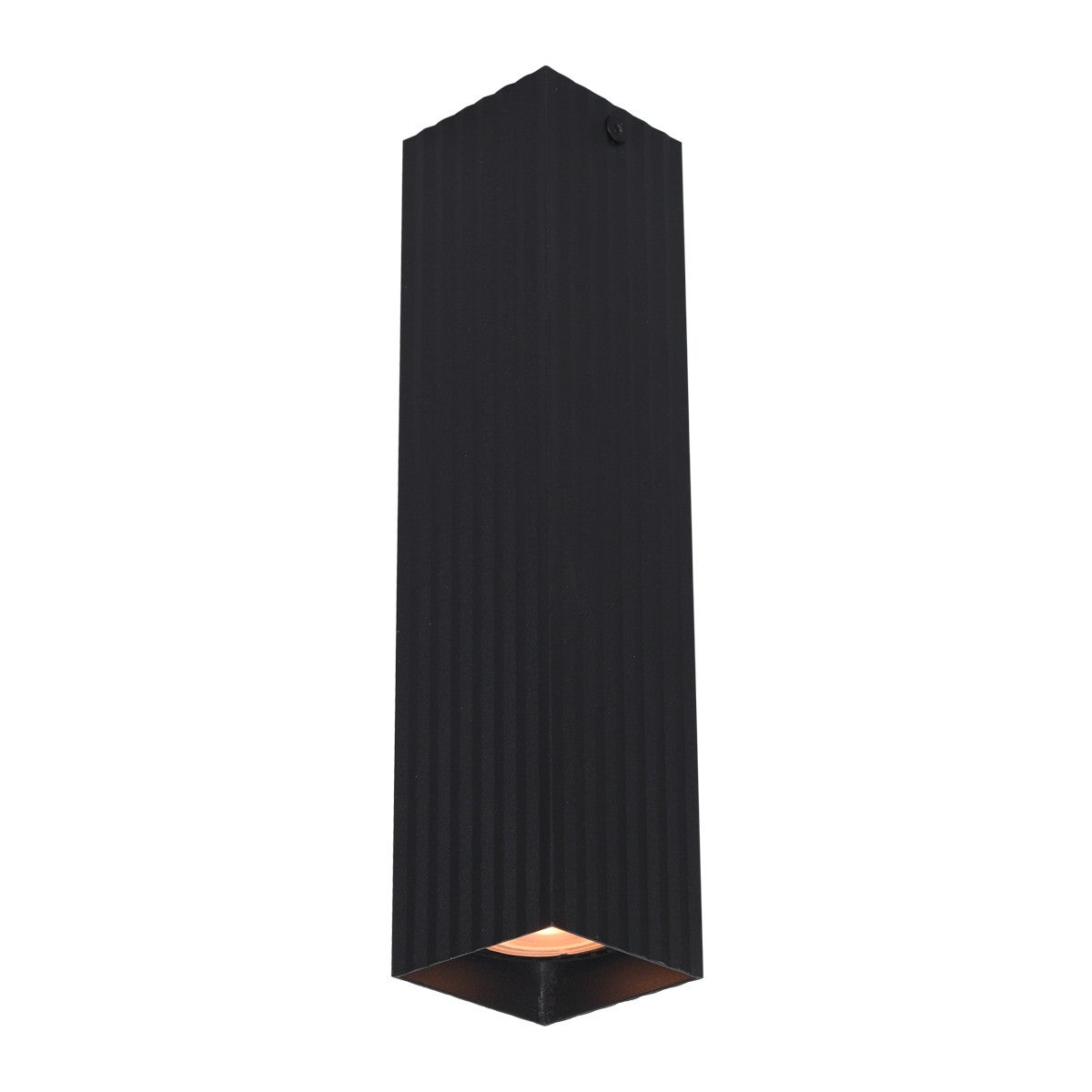 Lampa sufitowa wisząca Tecno czarny piaskowany 1xGU10x10W wym: 24 x 5,8 x 5,8 cm aluminium Italux