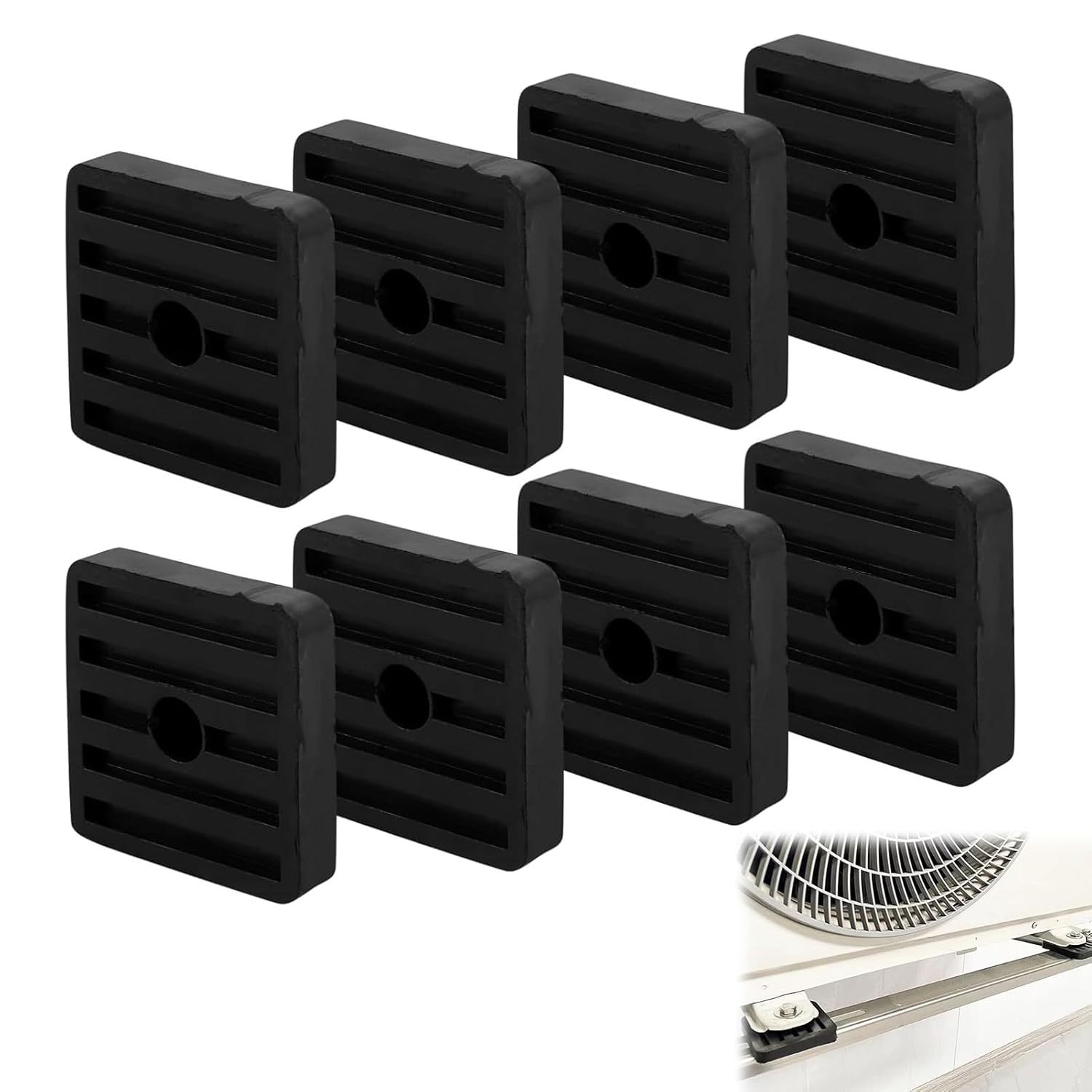 Lot 4 Amortisseurs De Vibrations Raquette Tennis Forme Pneu – Réducteurs De Bruit En Caoutchouc Souple