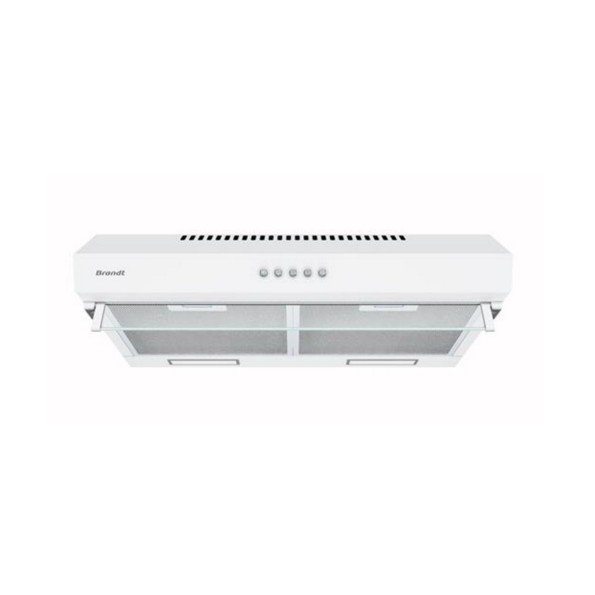 cappuccio visiera 60cm 321m3/h nero - bhc9602b - brandt